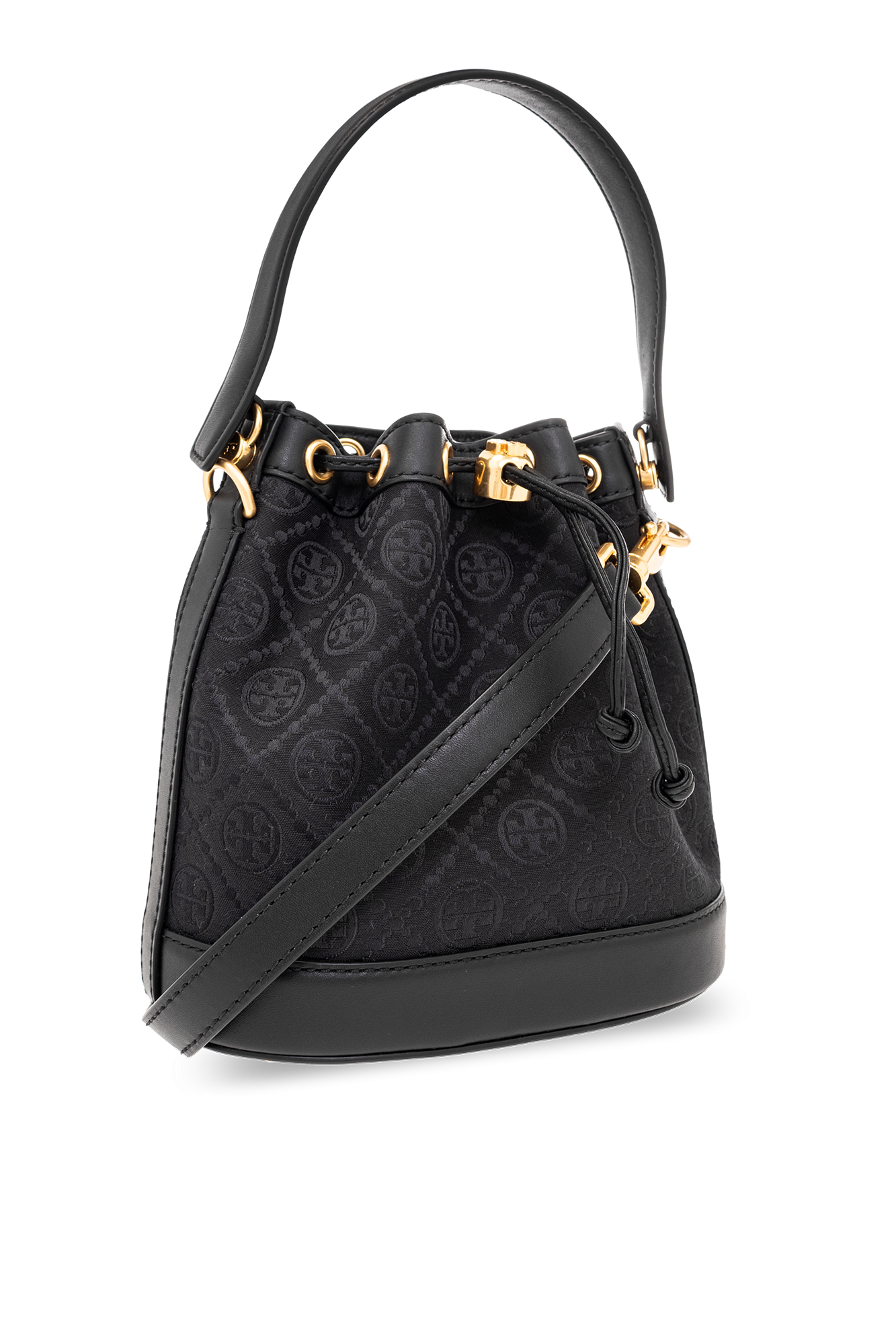 Tory burch best sale black bucket bag